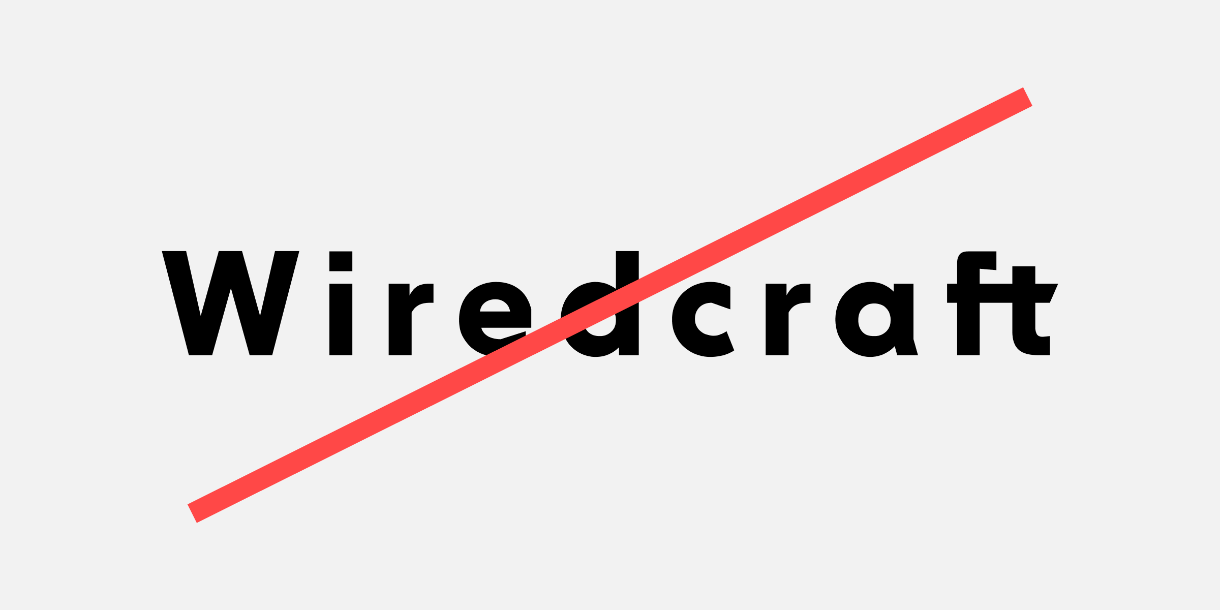 wiredcraft logo misuse