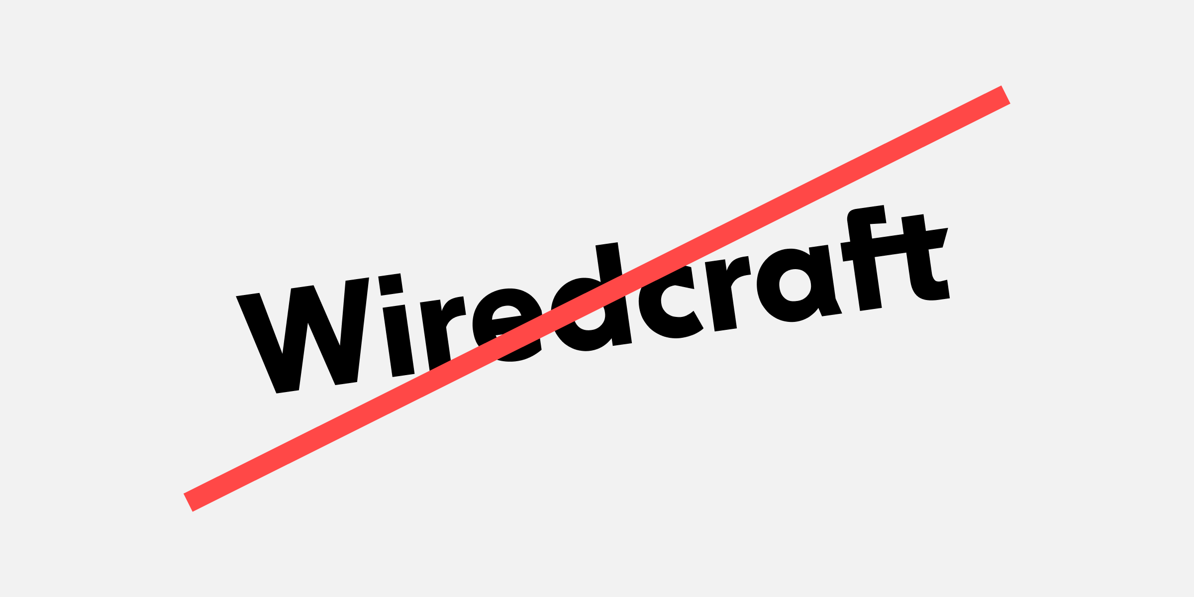 wiredcraft logo misuse