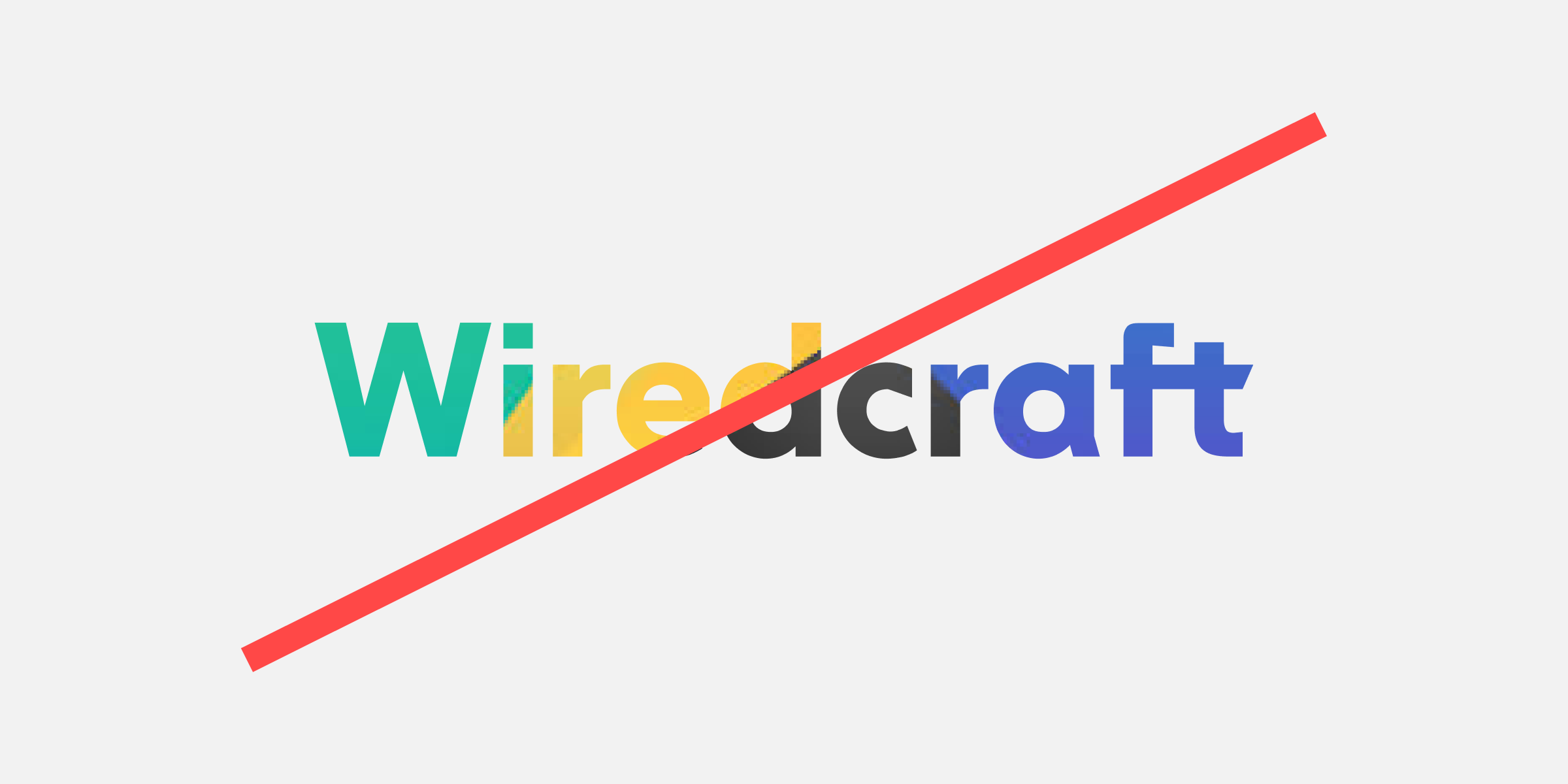 wiredcraft logo misuse