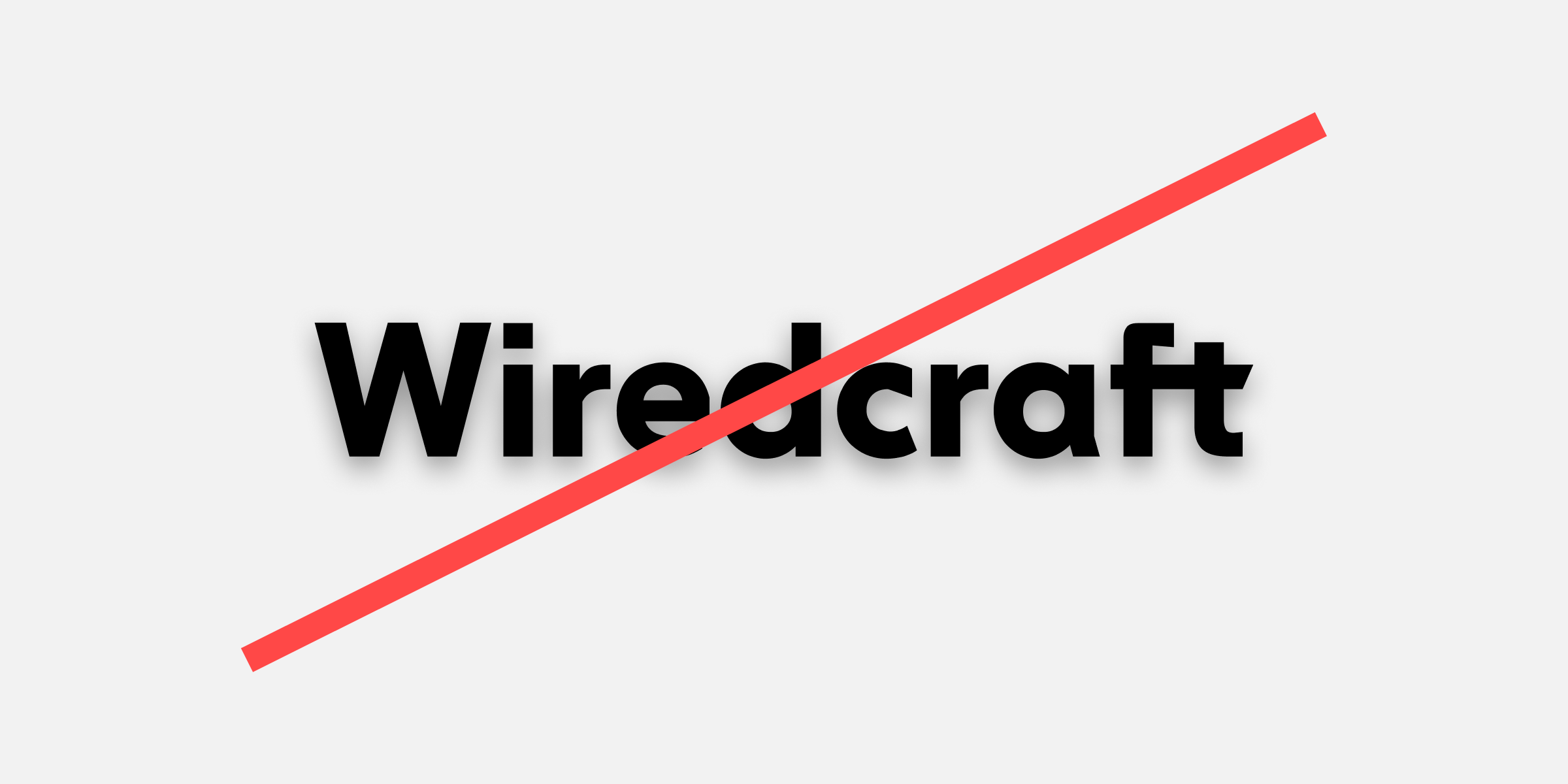 wiredcraft logo misuse